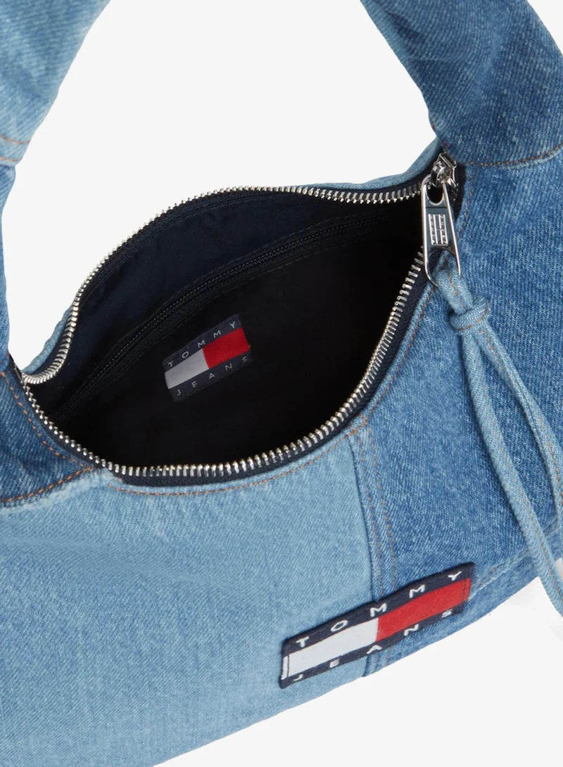 TOMMY JEANS  Patchwork Denim Shoulder Bag for Women | Best Price UAE